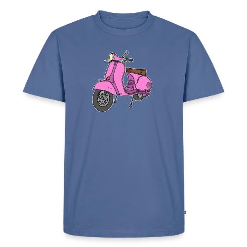 Pink motor scooter - Men's Premium T-Shirt