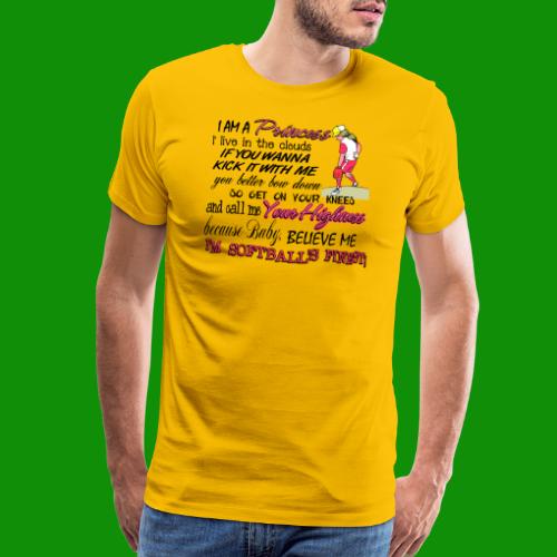 Softballs Finest - Men's Premium T-Shirt