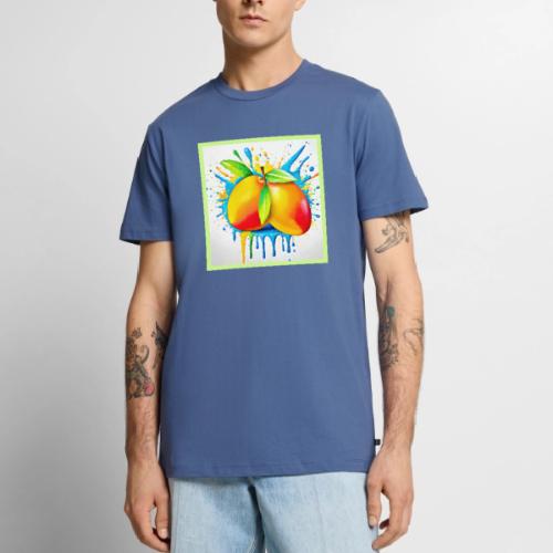 Mango Splash of Color - Men's Premium T-Shirt