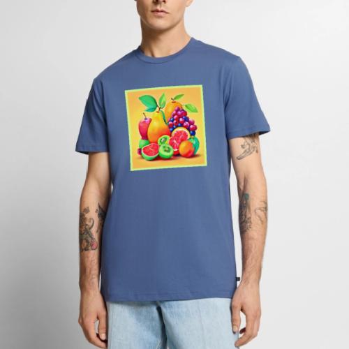 Colorful Fruit Medley - Men's Premium T-Shirt