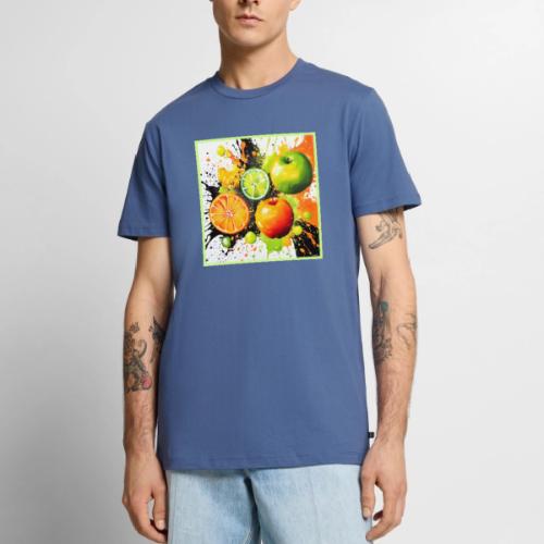 Apple and Citrus Burst - Men's Premium T-Shirt