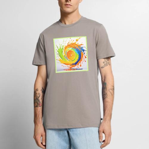 Citrus Splash of Color Design - Men's Premium T-Shirt