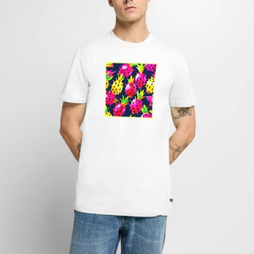 Tropical Dragon Fruit Fiesta - Men's Premium T-Shirt
