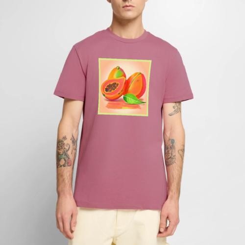 Sliced Papaya Freshness - Men's Premium T-Shirt