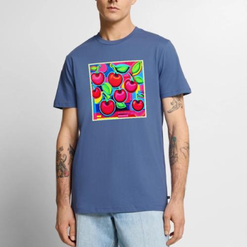 Pop Art Cherry Burst - Men's Premium T-Shirt