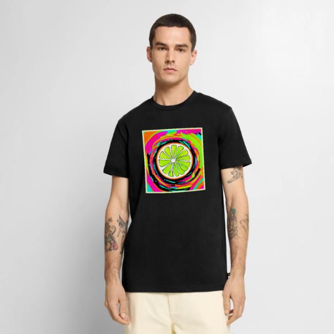 Lime Slice Pop Art