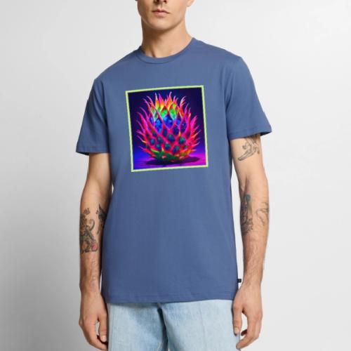 Electric Neon Dragon Fruit - Men's Premium T-Shirt