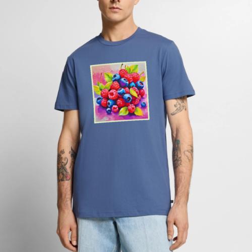 Colorful Berry Feast - Men's Premium T-Shirt