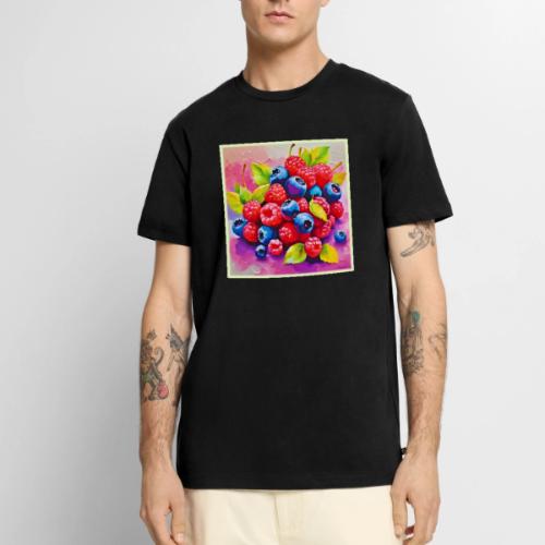Colorful Berry Feast - Men's Premium T-Shirt