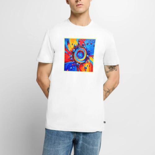 Vibrant Berry Vortex - Men's Premium T-Shirt
