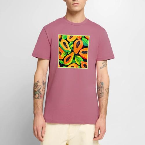 Tropical Papaya Paradise - Men's Premium T-Shirt