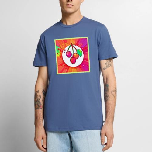 Cherry Pop Art Burst - Men's Premium T-Shirt