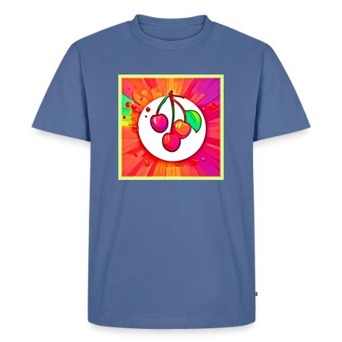 Cherry Pop Art Burst - Men's Premium T-Shirt