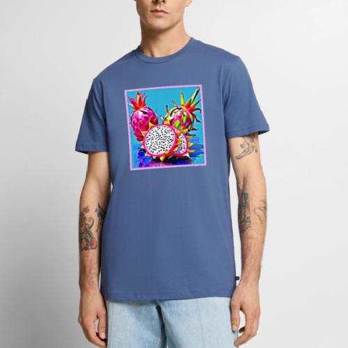 Exotic Dragon Fruit Art - Men's Premium T-Shirt