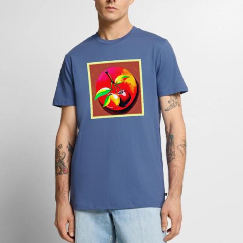 Vibrant Cherry Duo - Men's Premium T-Shirt