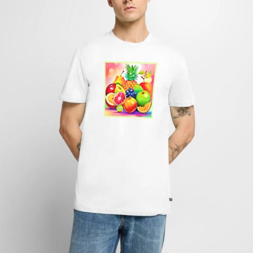 Tropical Fruit Assortment - Men's Premium T-Shirt