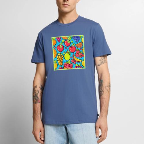 Fruitful Pattern Design - Men's Premium T-Shirt