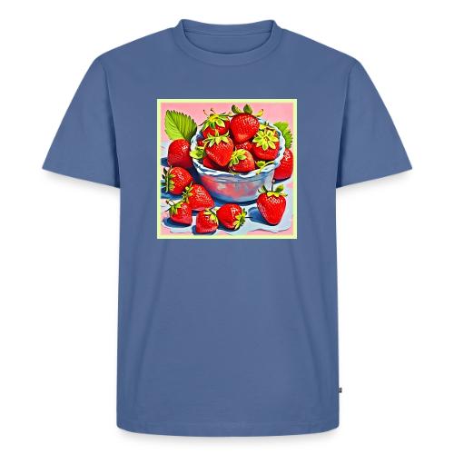 Fresh Strawberry Bowl - Men's Premium T-Shirt