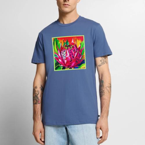 Exotic Dragon Fruit Bloom - Men's Premium T-Shirt