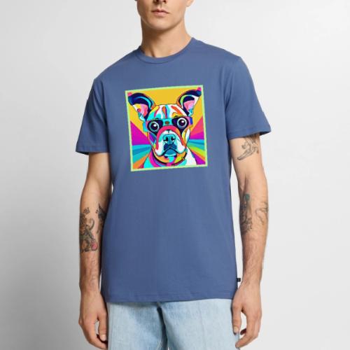 Vibrant Pet Glasses Design - Men's Premium T-Shirt