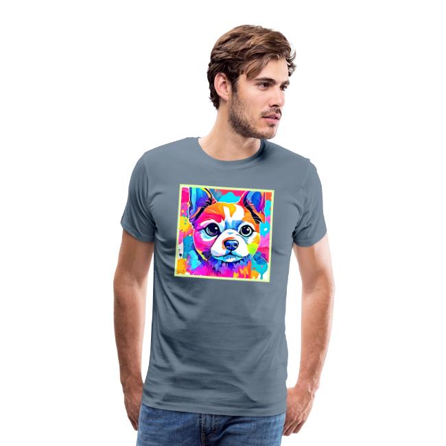 Rainbow Puppy Artwork Design
