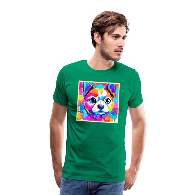 Rainbow Puppy Artwork Design