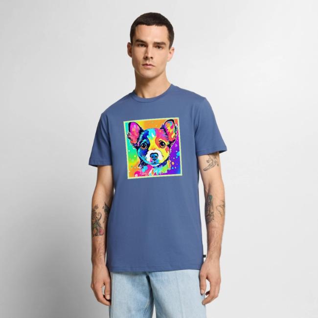 Vivid Puppy Vibes Art Design
