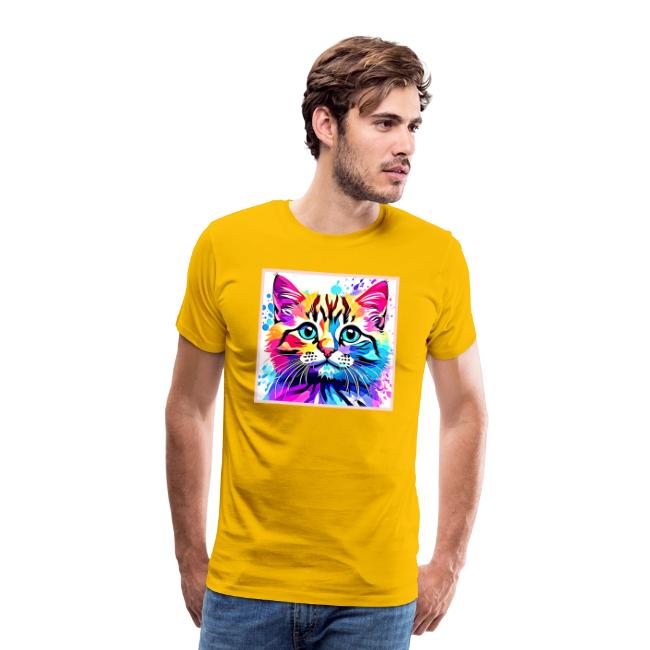 Vivid Kitty Vibes Design