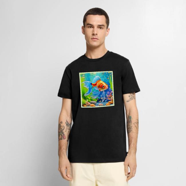 Colorful Tank Goldfish Design