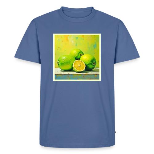 Limes' Bright Summer Pop Design - Men's Premium T-Shirt