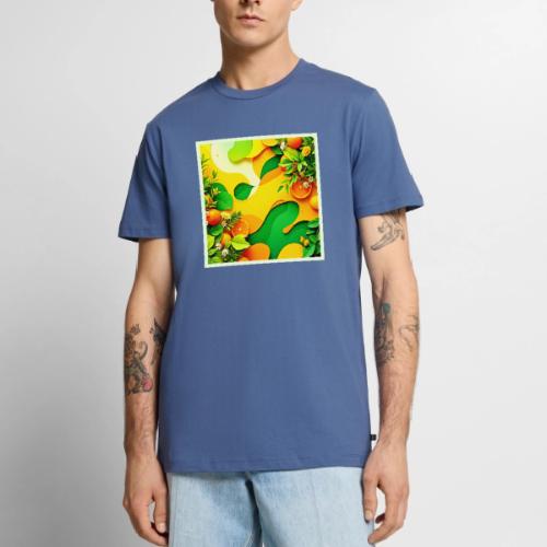 Fresh Citrus Summer Vibes Art - Men's Premium T-Shirt