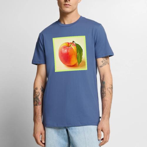 Feel the Fresh Peach Summer Vibe Design - Men's Premium T-Shirt