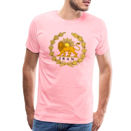 Iran Lion and Sun - Men's Premium T-Shirt