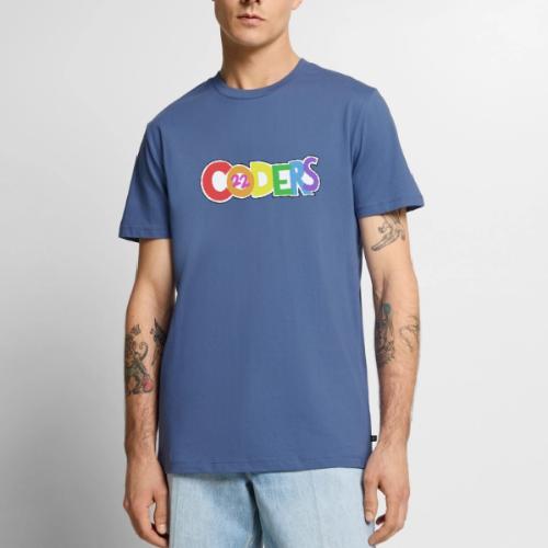 coders22 Logo - Men's Premium T-Shirt