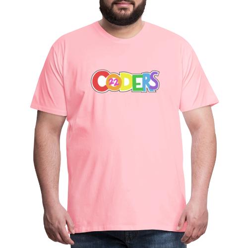 coders22 Logo - Men's Premium T-Shirt