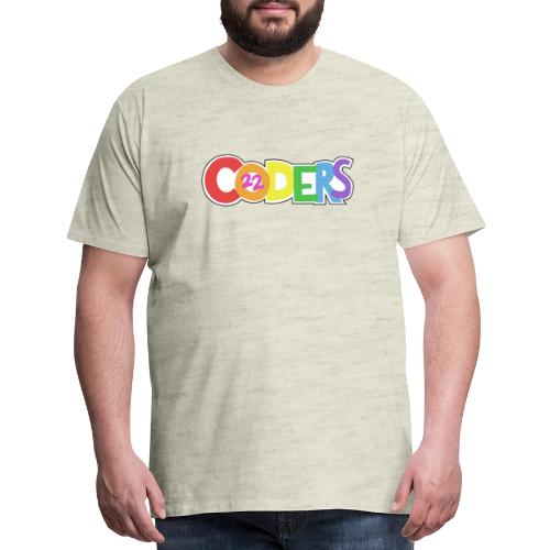 coders22 Logo - Men's Premium T-Shirt