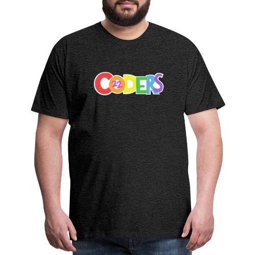 coders22 Logo - Men's Premium T-Shirt