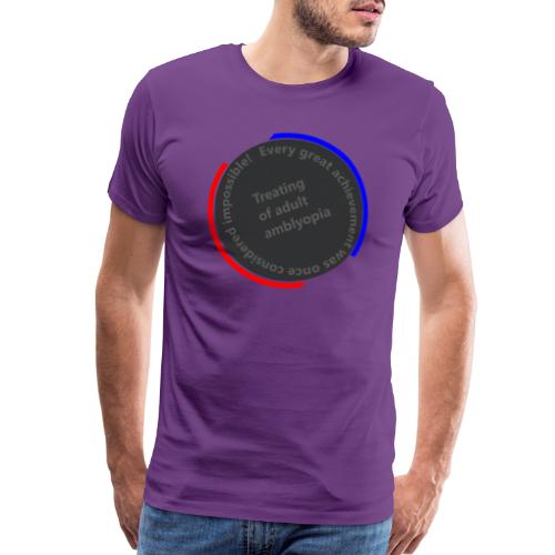 Treating Adult Amblyopia - Men's Premium T-Shirt