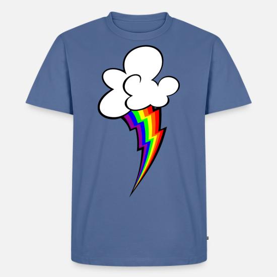 rainbow lightning bolt' Men's Premium T-Shirt | Spreadshirt
