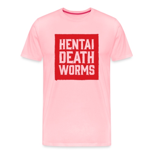 Death worm red solid - Men's Premium T-Shirt