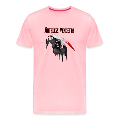 reaper with ruthless vendetta - Men's Premium T-Shirt