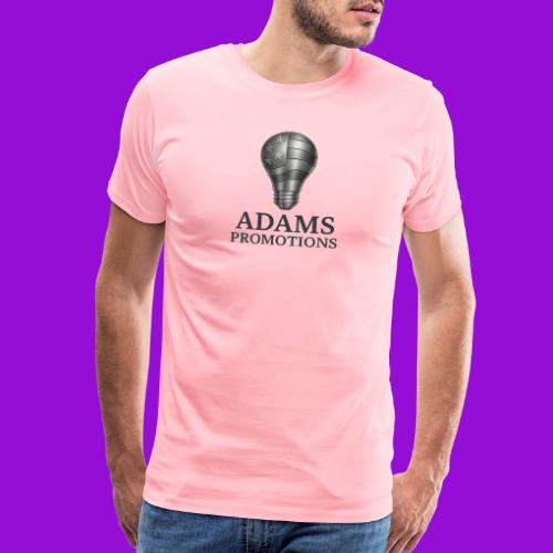 Adams Promotions Brushed Steel light Logo - Men's Premium T-Shirt