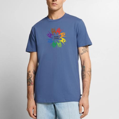 Rainbow NJHN Logo - Men's Premium T-Shirt