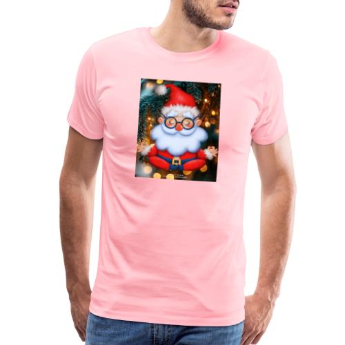 SANTA CLAUS MEDITATION - Men's Premium T-Shirt
