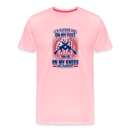 Die on My Feet for Light Background - Men's Premium T-Shirt