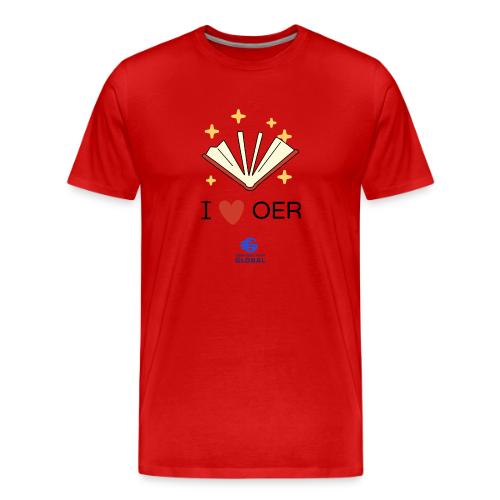 I love OER - Men's Premium T-Shirt