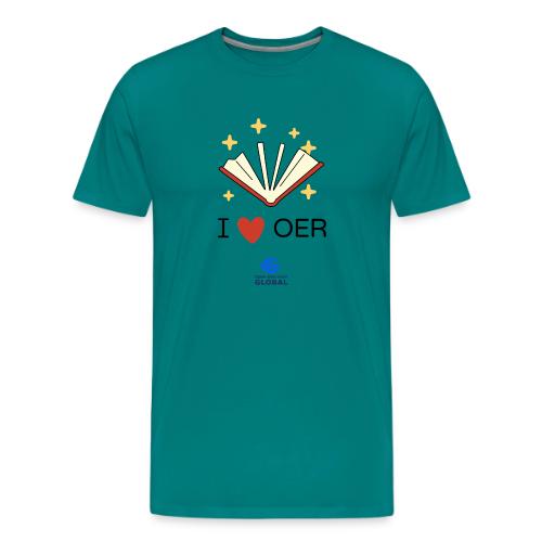 I love OER - Men's Premium T-Shirt