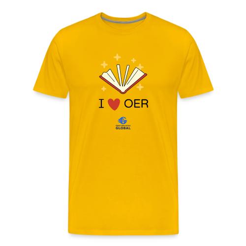 I love OER - Men's Premium T-Shirt