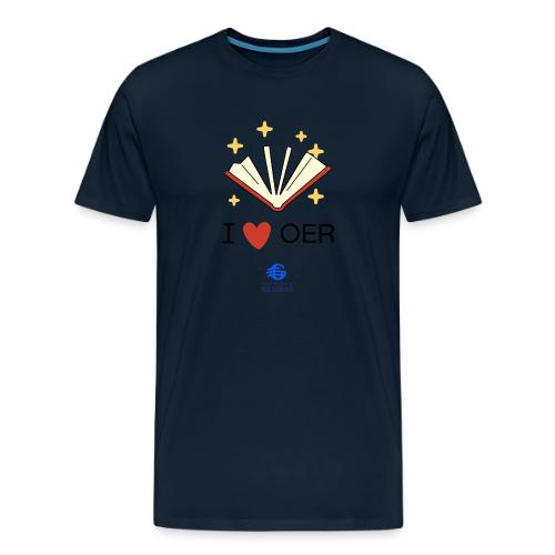 I love OER - Men's Premium T-Shirt