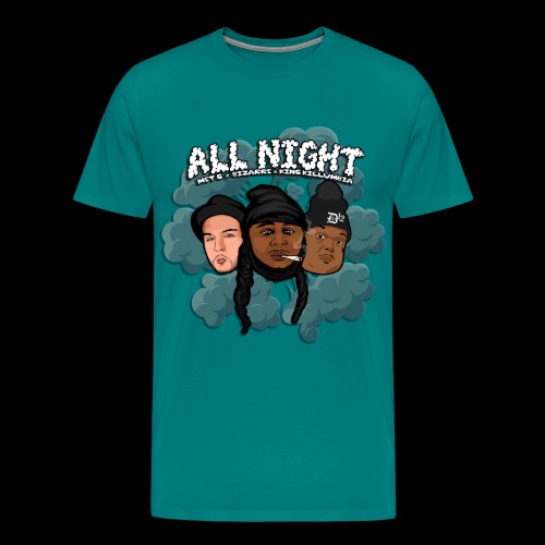 All Night (Cartoon) - Men's Premium T-Shirt